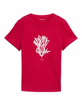 TOM TAILOR | T-Shirt | rot